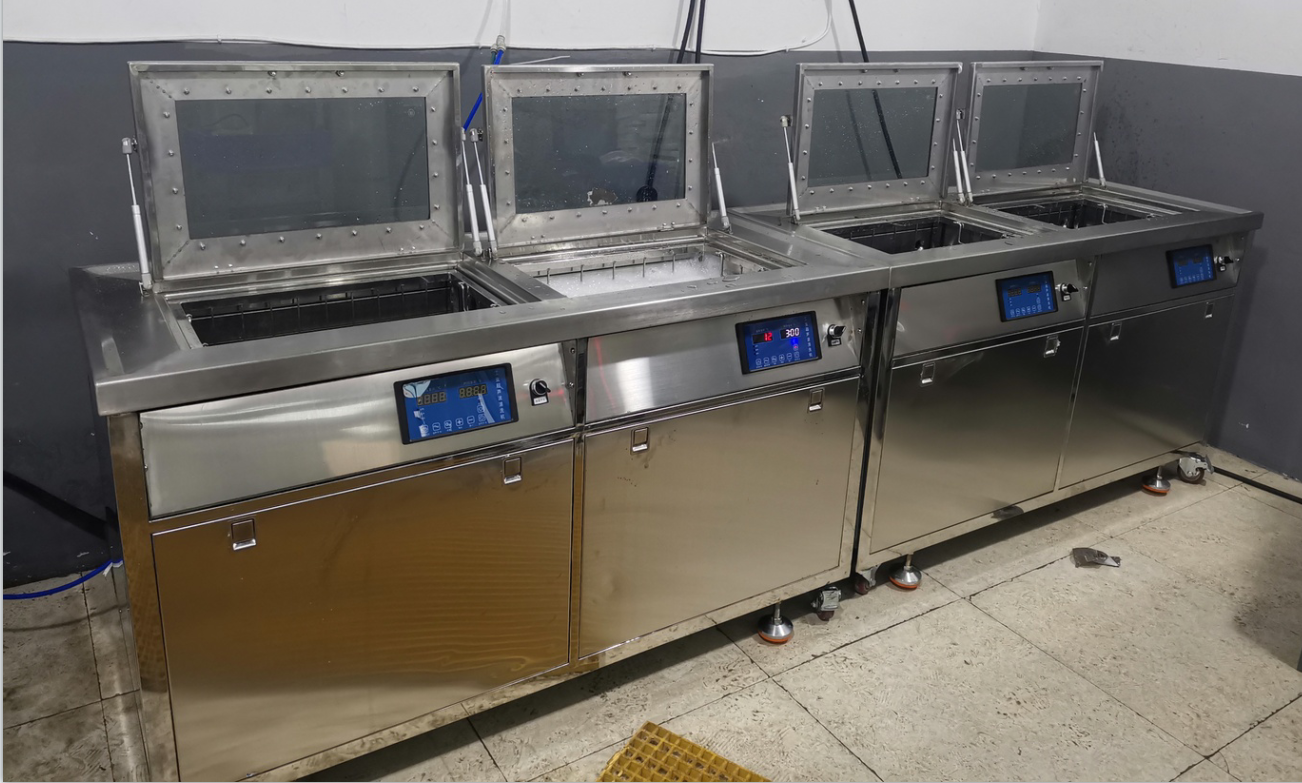 多槽超聲波清洗烘干機